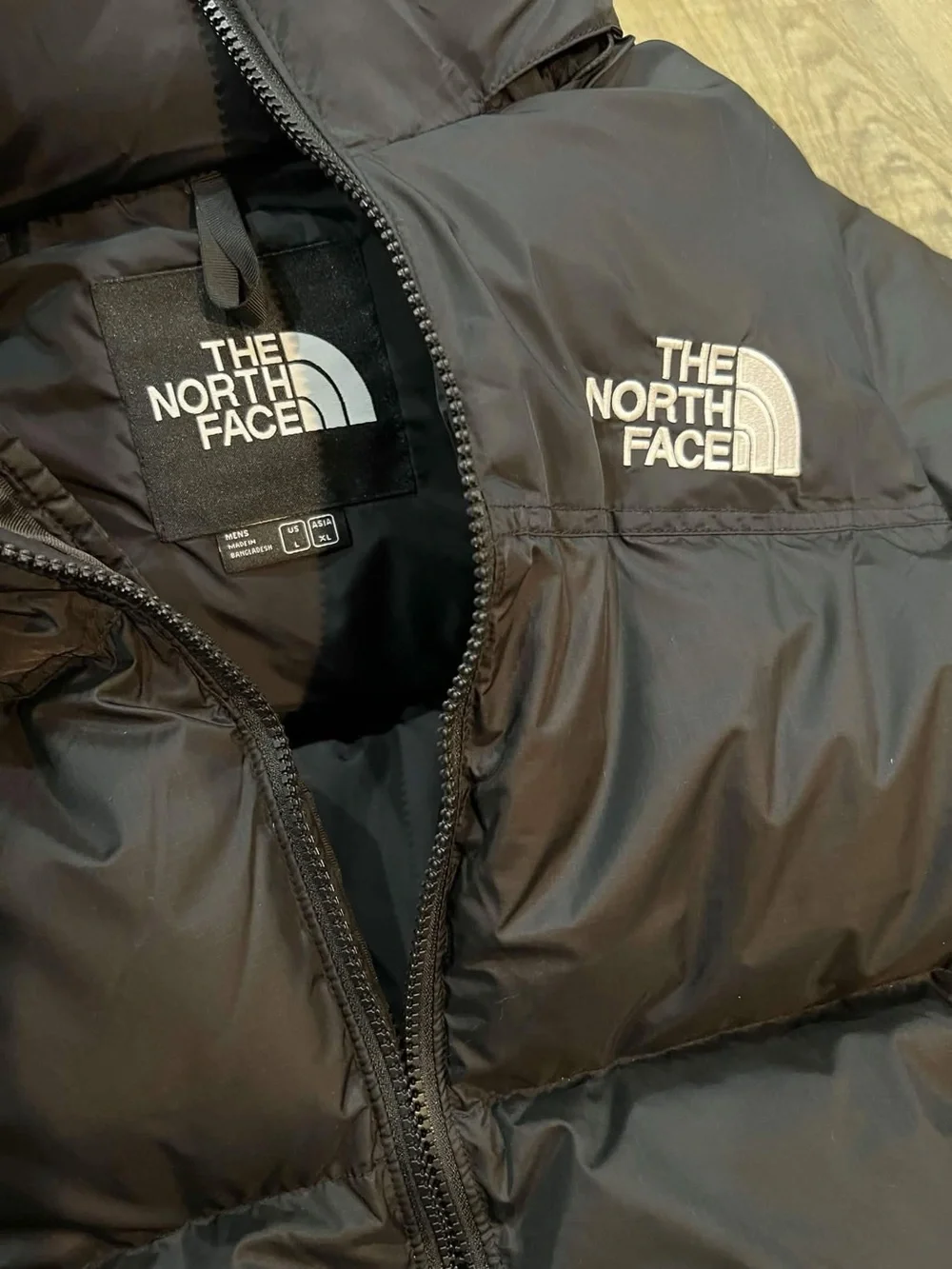 North Face Retro Puffer Black
